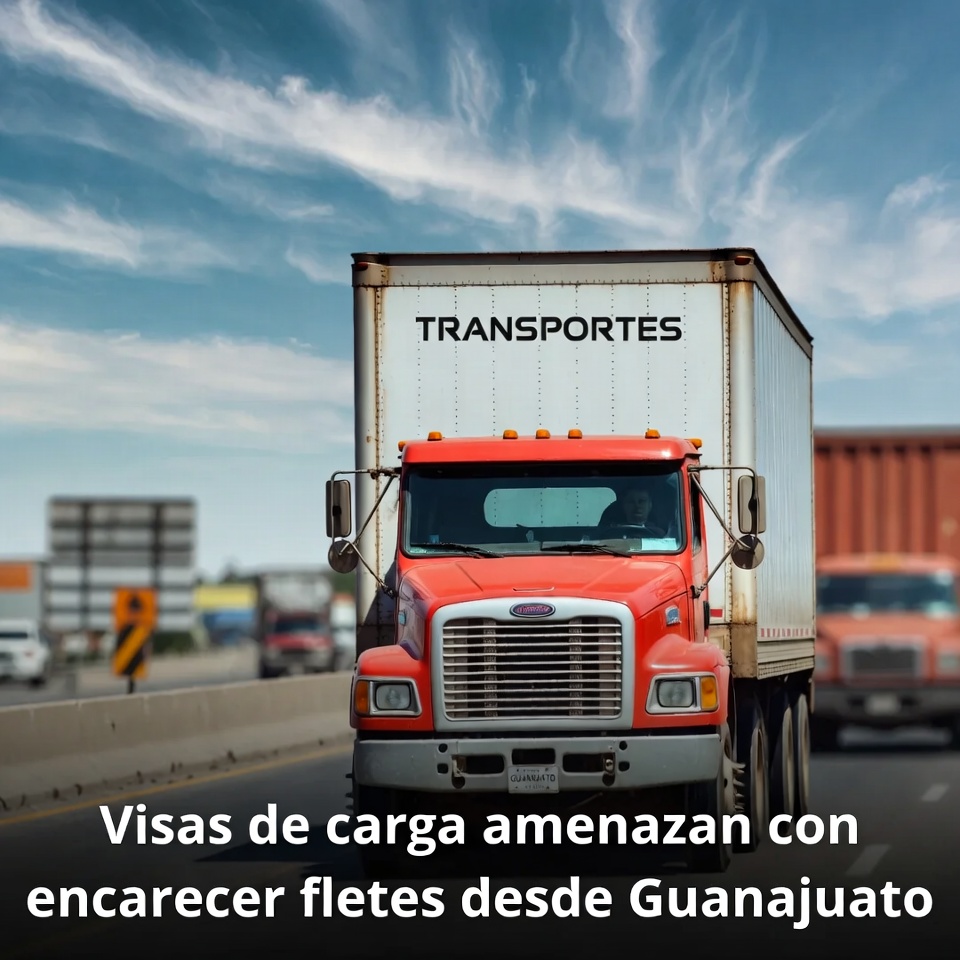 Visas de carga amenazan fletes desde Guanajuato
