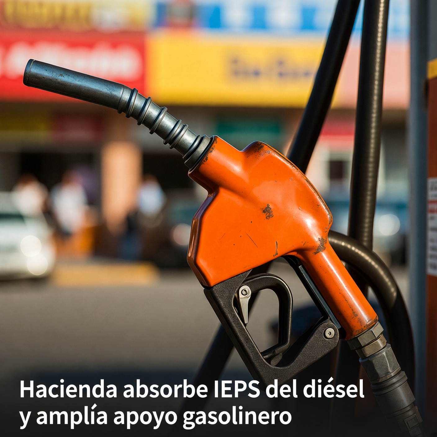 Hacienda absorbe IEPS del diésel y amplía apoyo gasolinero