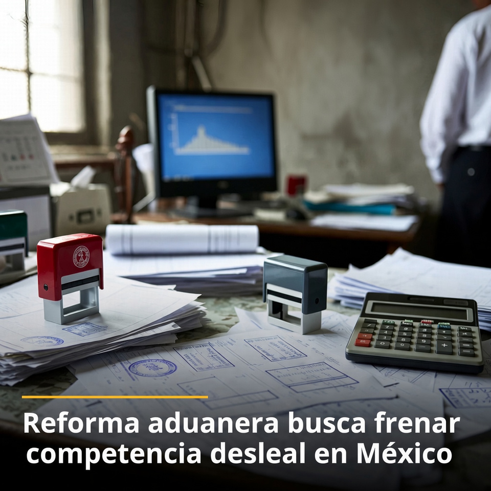 Reforma aduanera busca frenar competencia desleal en México