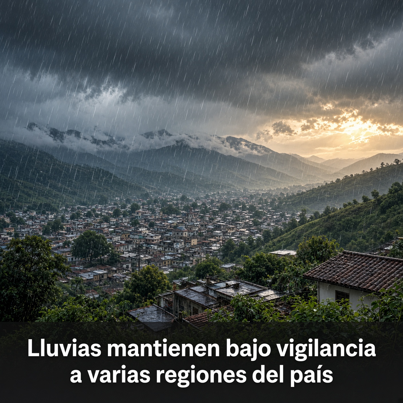 Lluvias mantienen bajo vigilancia a varias regiones del país