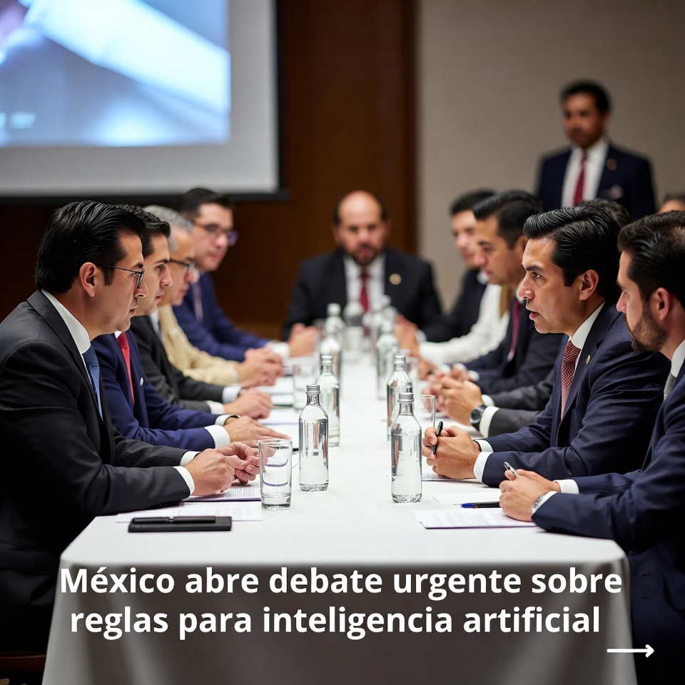 México abre debate sobre reglas para IA