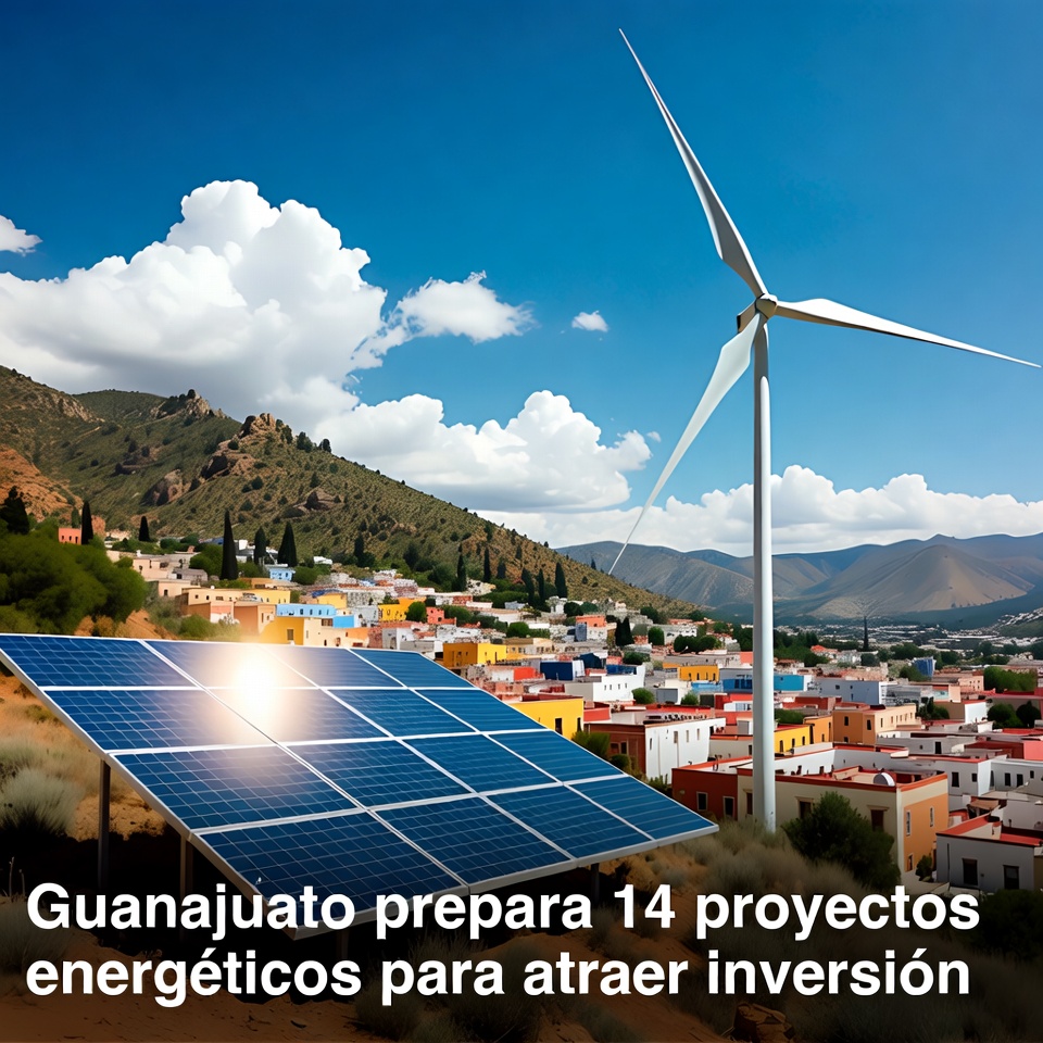 Guanajuato prepara proyectos energéticos para atraer inversión