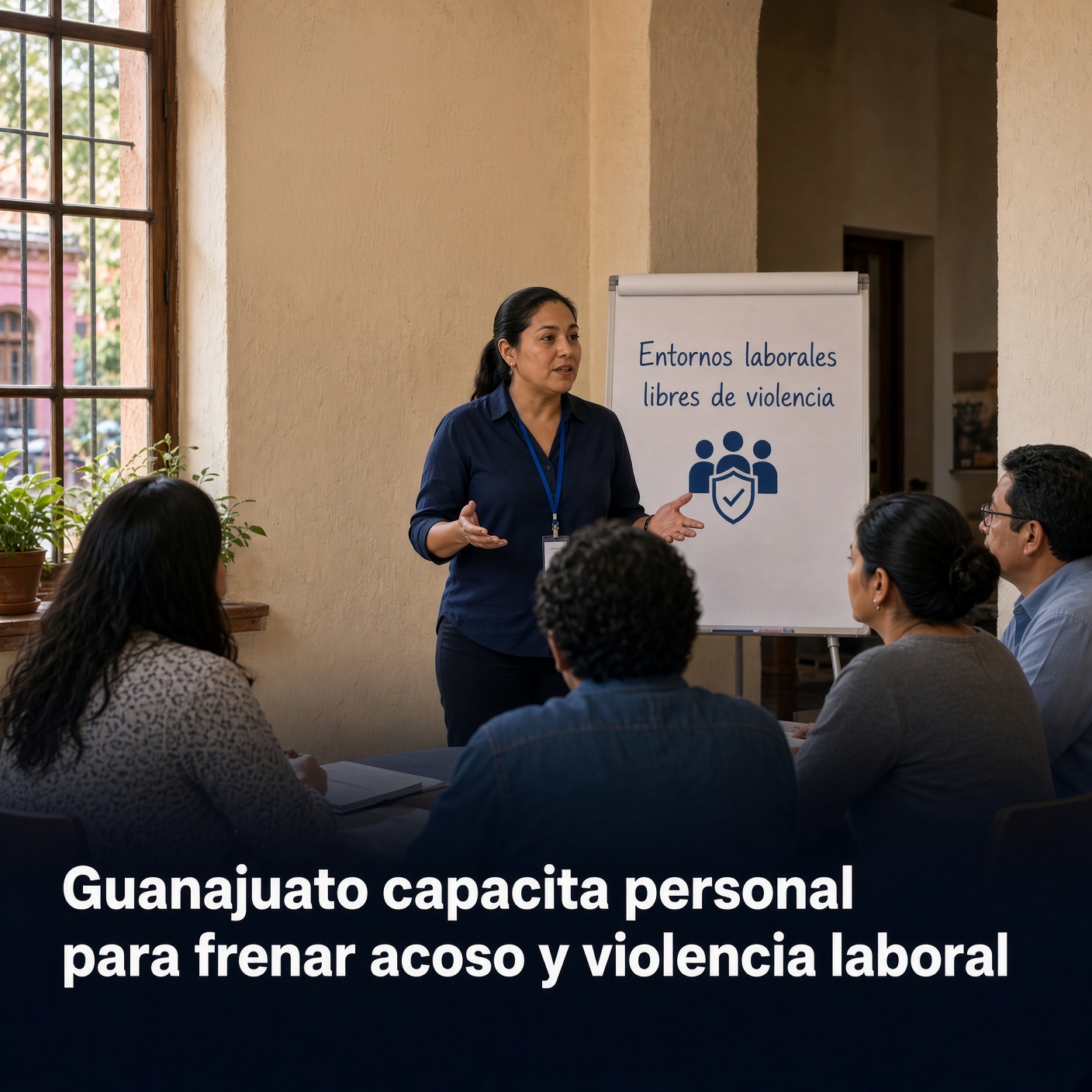 Guanajuato capacita personal contra acoso laboral