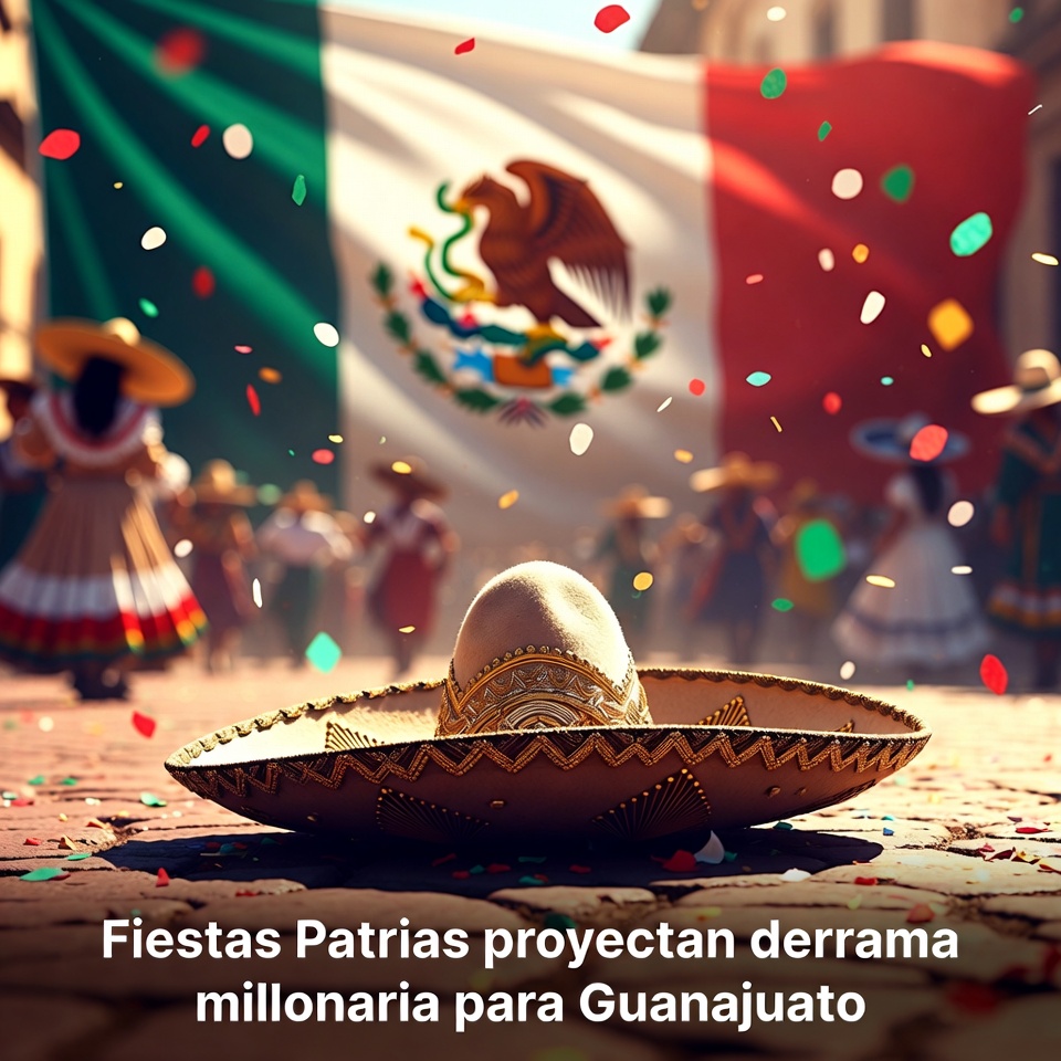 Fiestas Patrias proyectan derrama millonaria en Guanajuato
