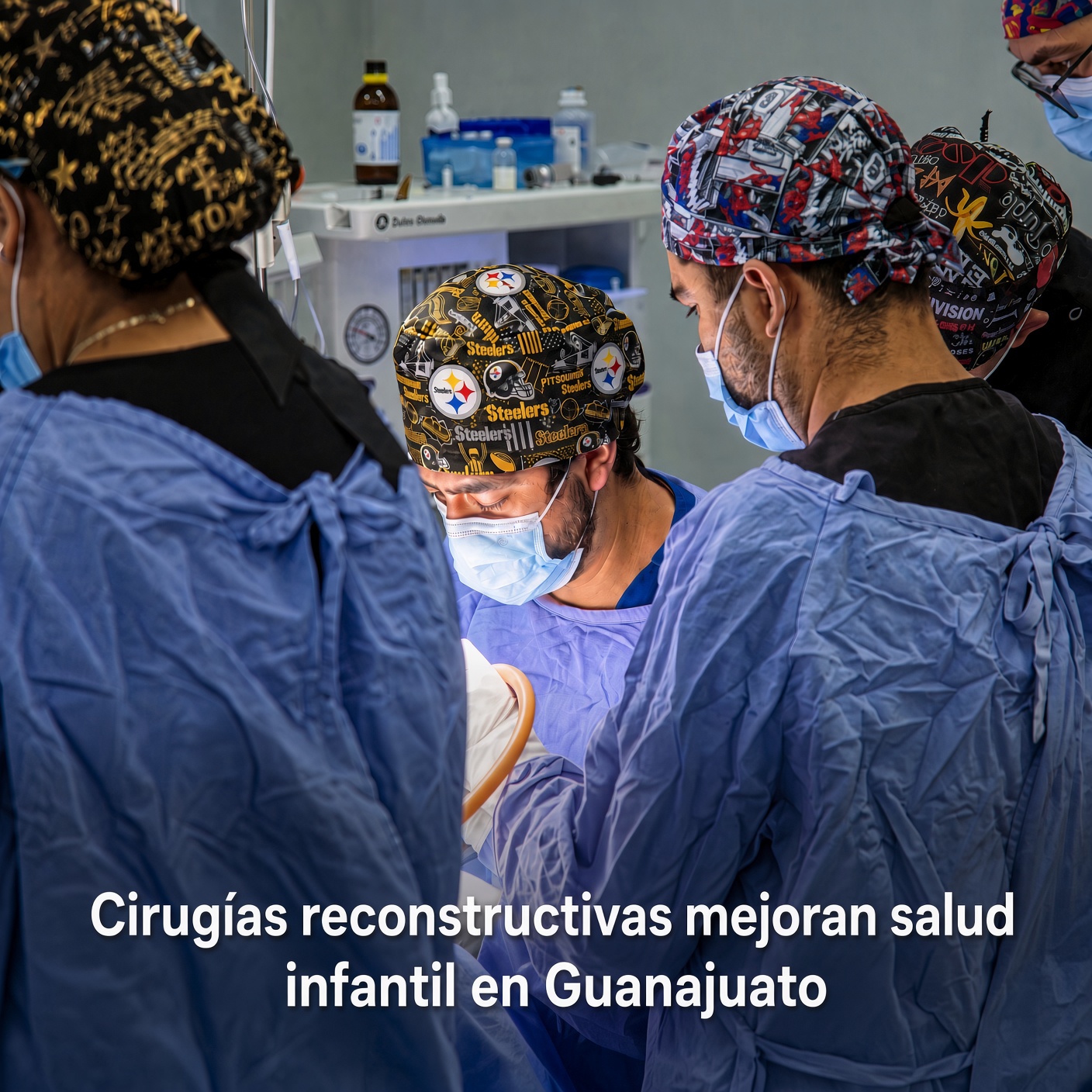 Cirugías reconstructivas mejoran salud infantil en Guanajuato