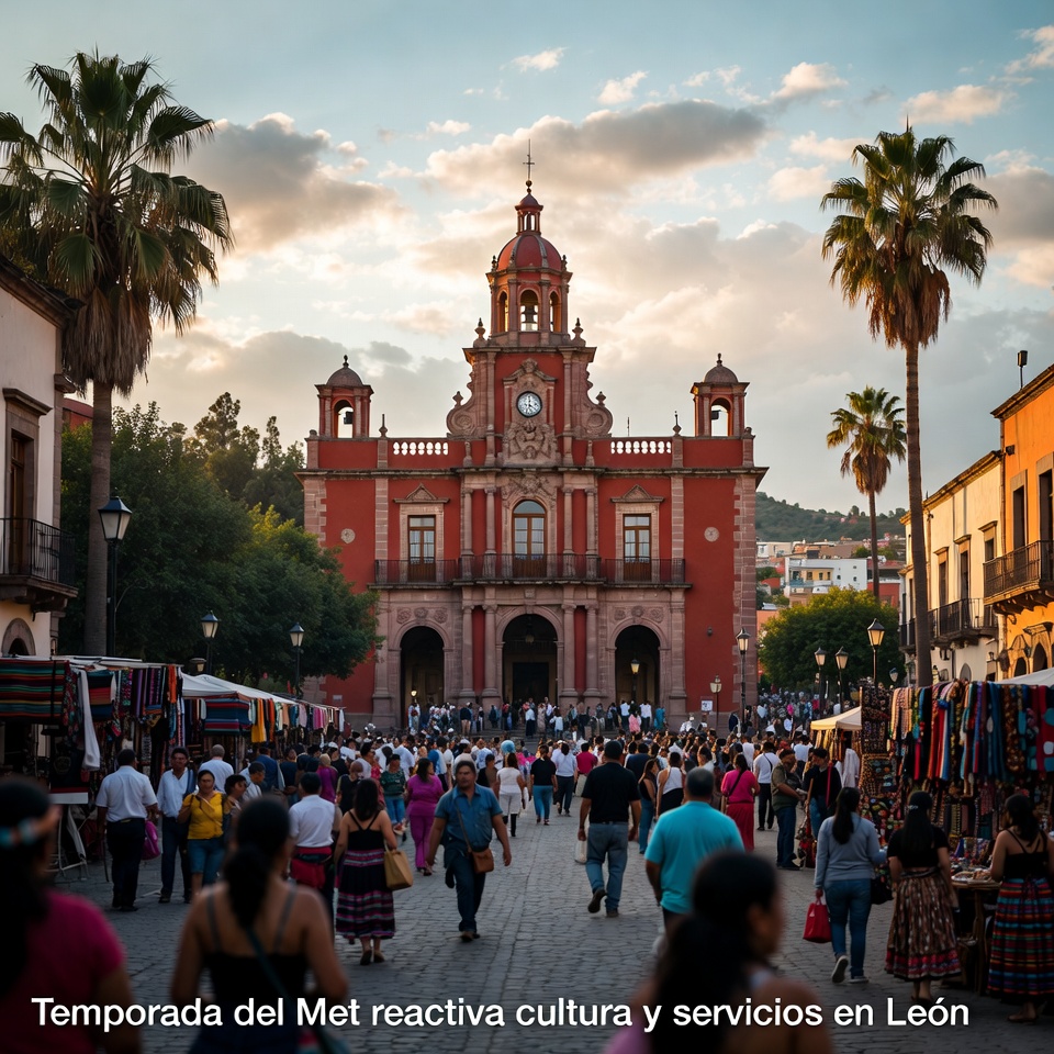 Temporada del Met reactiva cultura y servicios en León