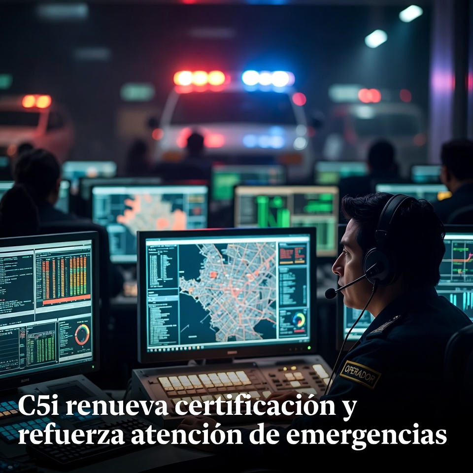 C5i renueva certificación y refuerza atención de emergencias
