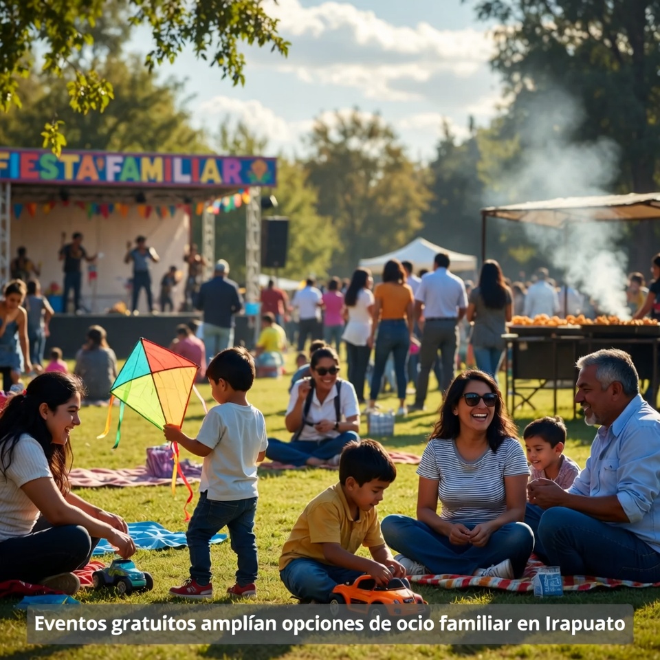 Eventos gratuitos amplían opciones familiares en Irapuato