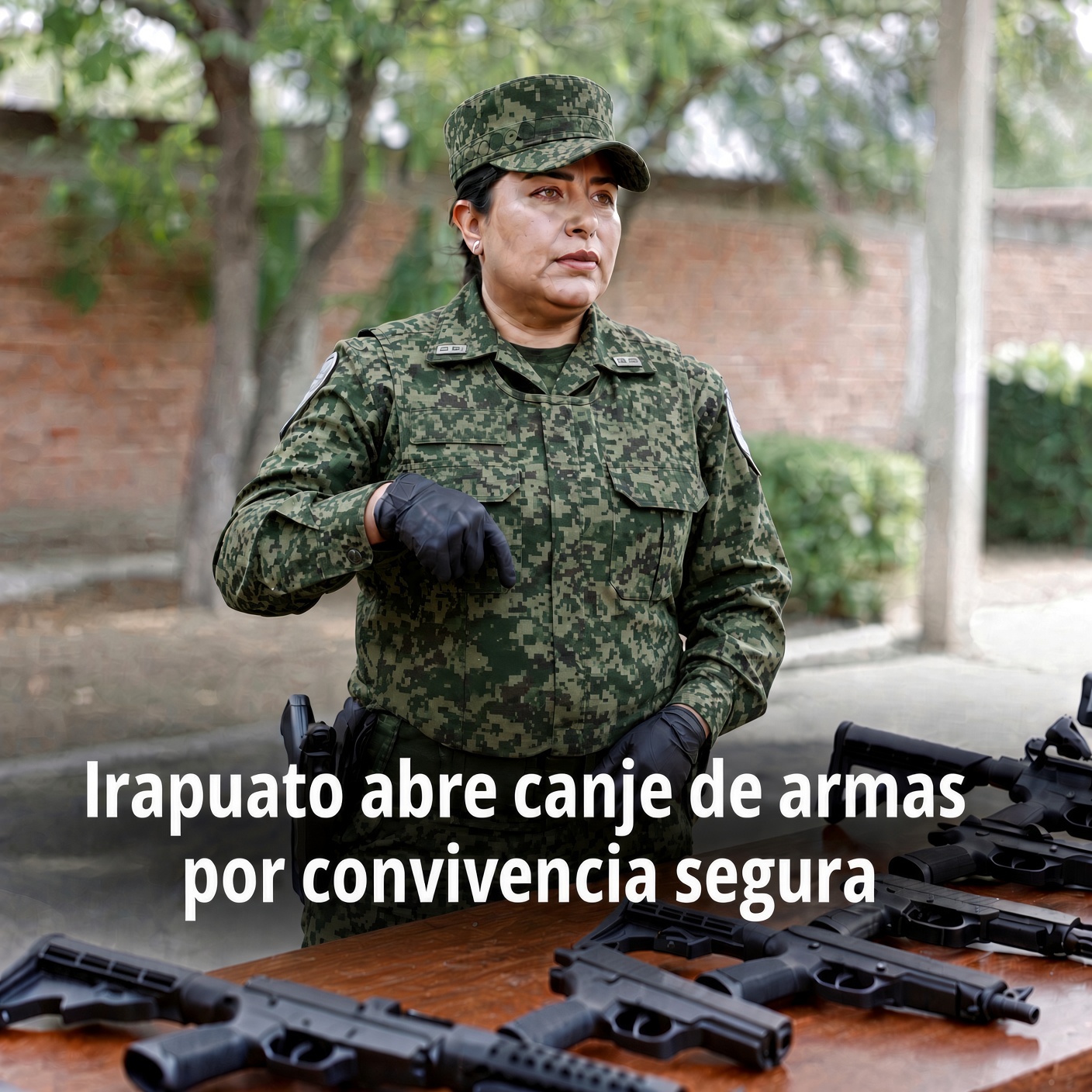 Irapuato abre canje de armas por convivencia segura