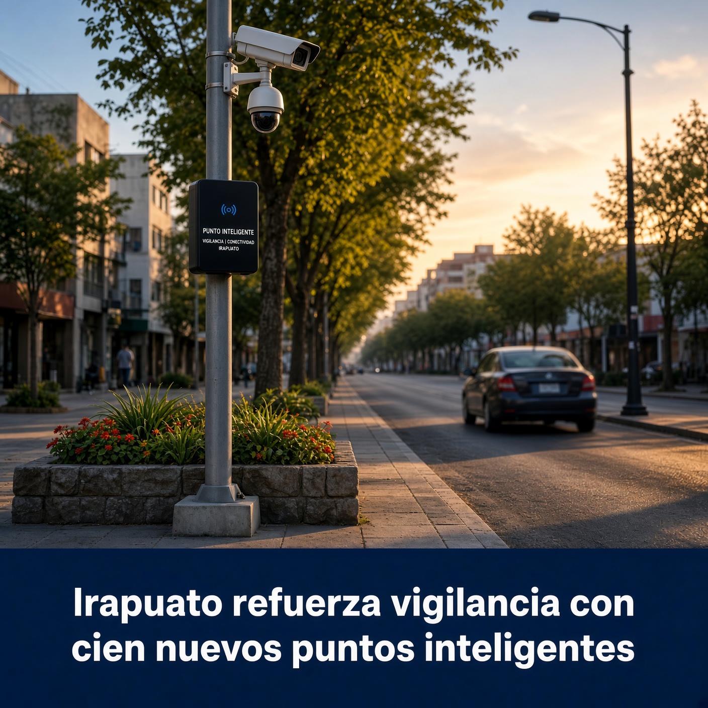 Irapuato refuerza vigilancia con cien nuevos puntos inteligentes