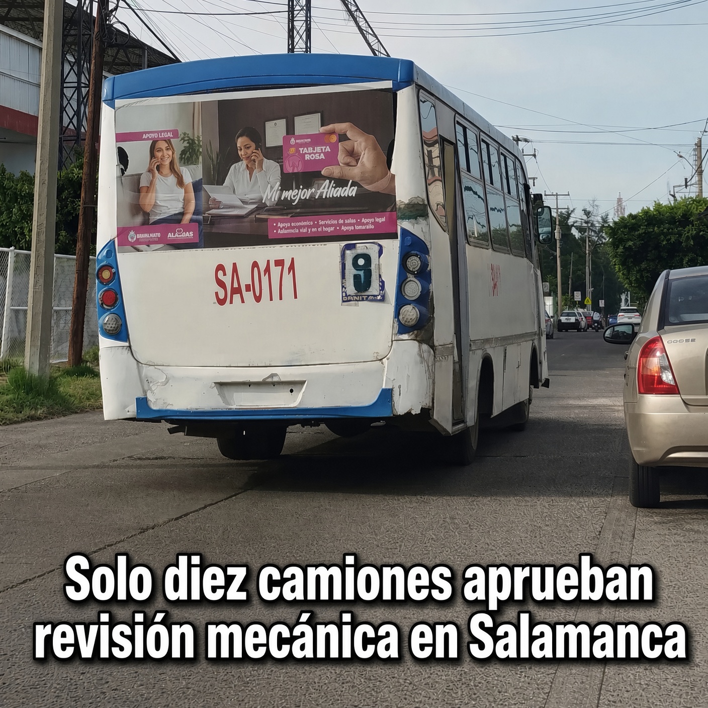 Salamanca revisa camiones tras fallas de mantenimiento