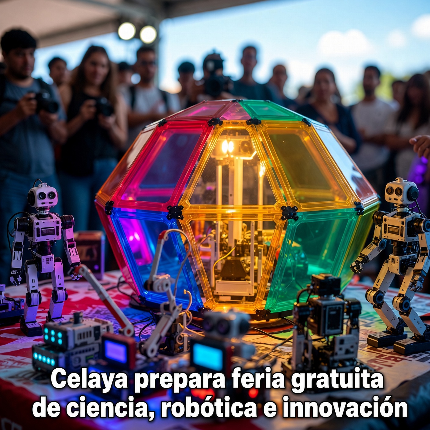 Celaya prepara feria gratuita de ciencia, robótica e innovación
