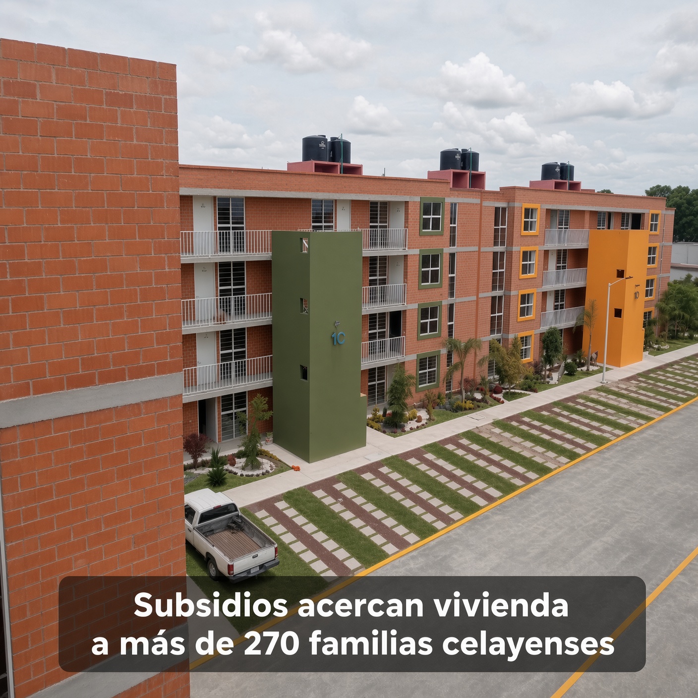 Subsidios acercan vivienda a familias celayenses