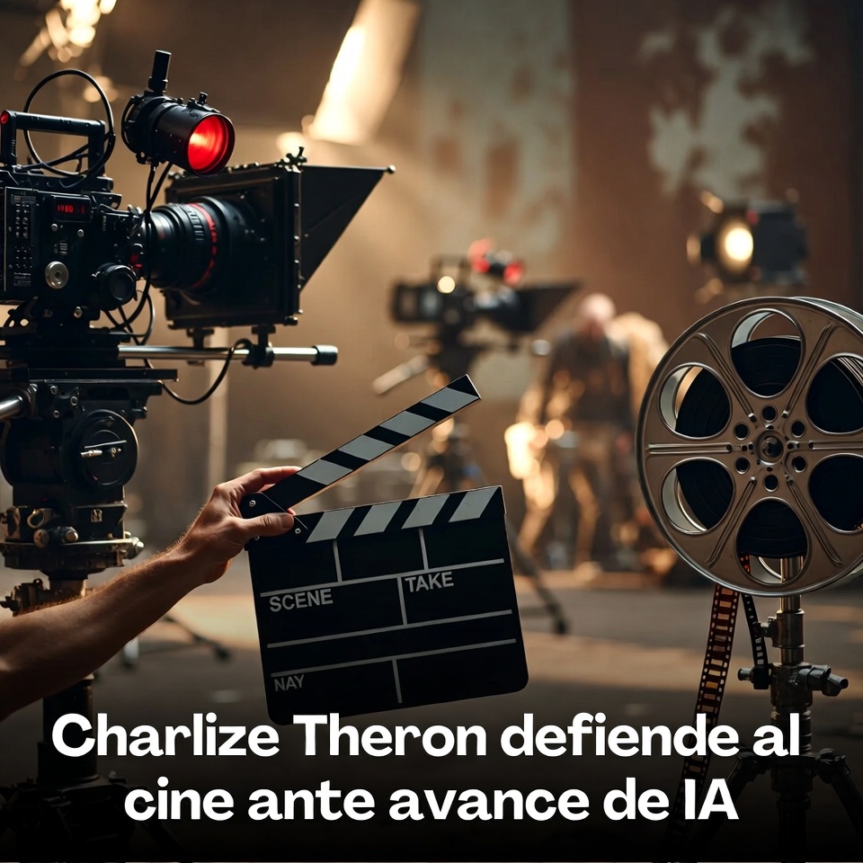 Charlize Theron advierte retos de IA en cine
