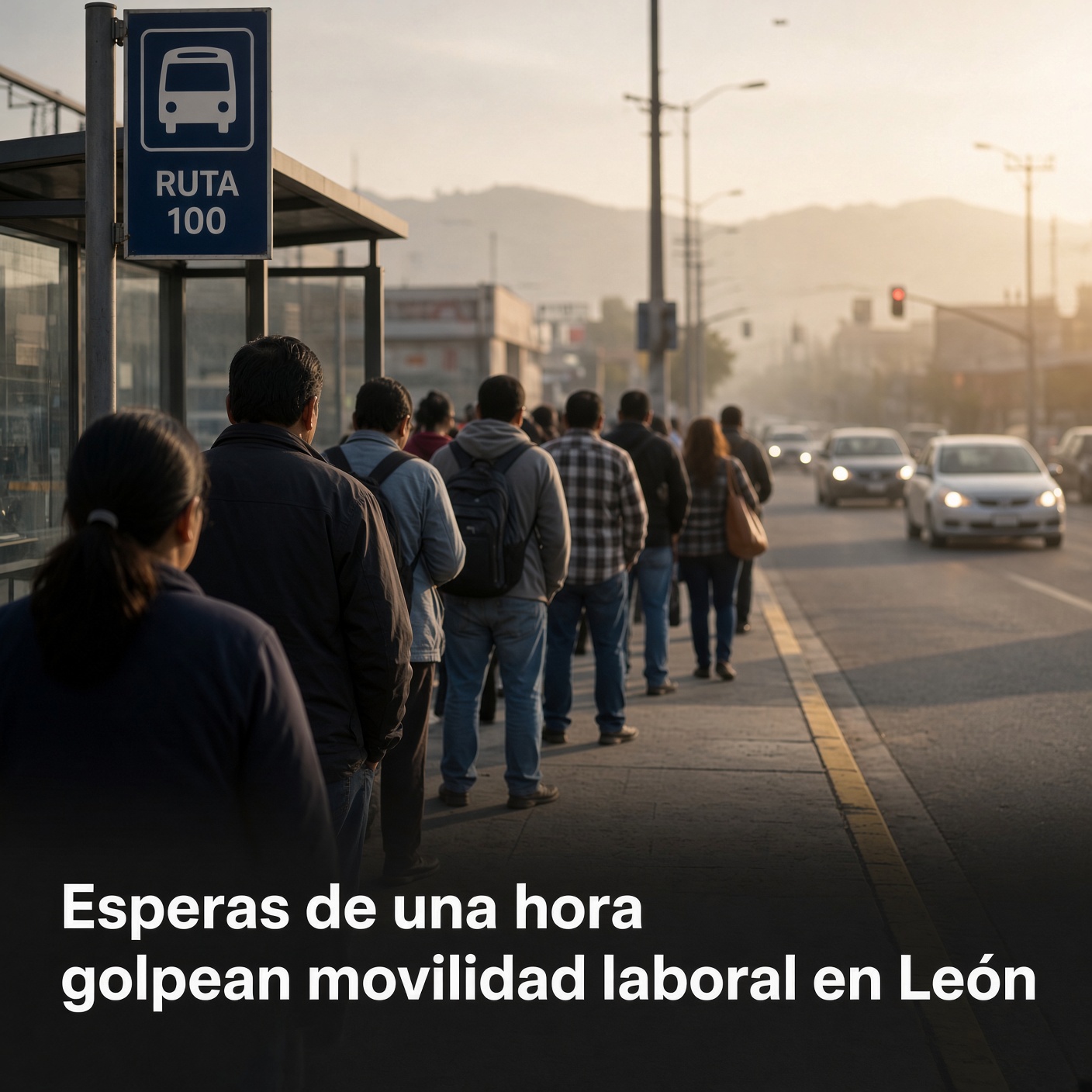 Esperas de una hora golpean movilidad laboral en León