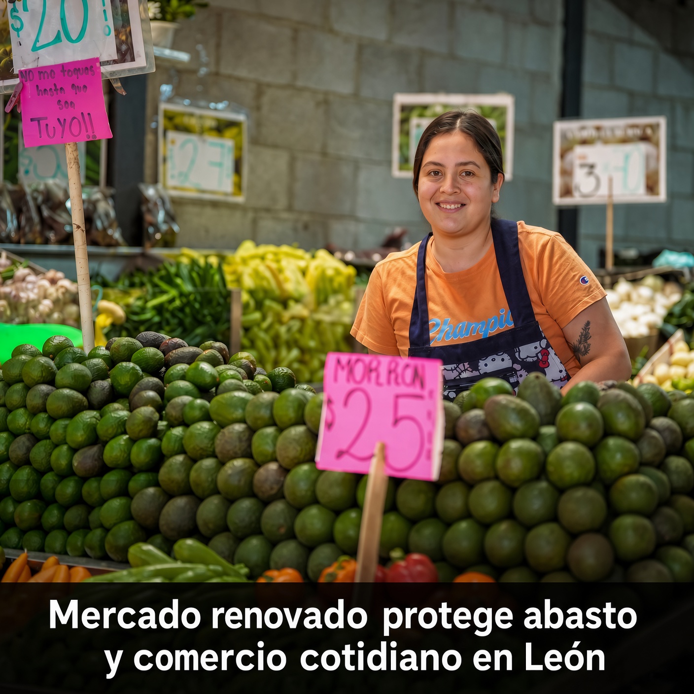 Mercado renovado protege abasto cotidiano en León