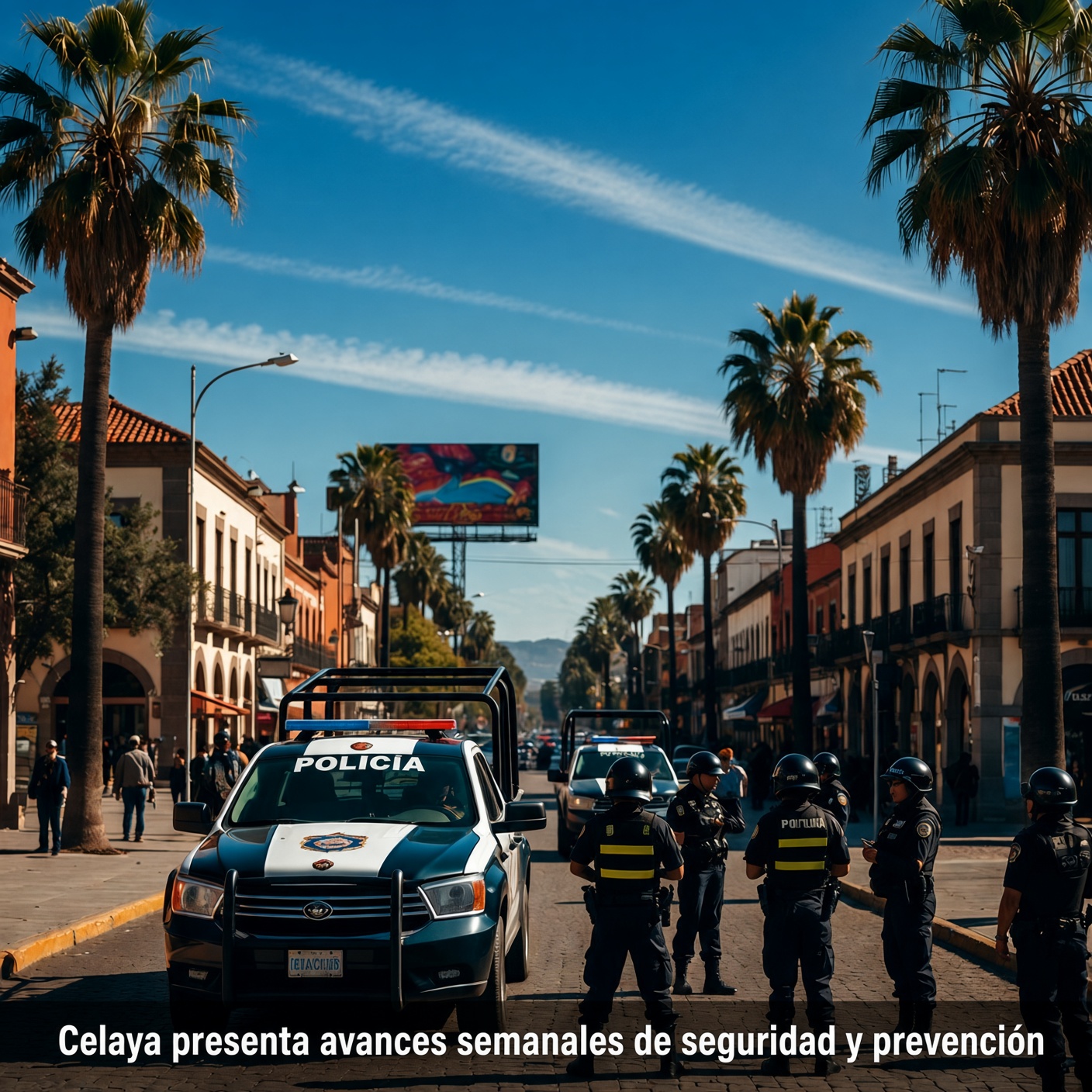 Celaya presenta avances semanales de seguridad y prevención