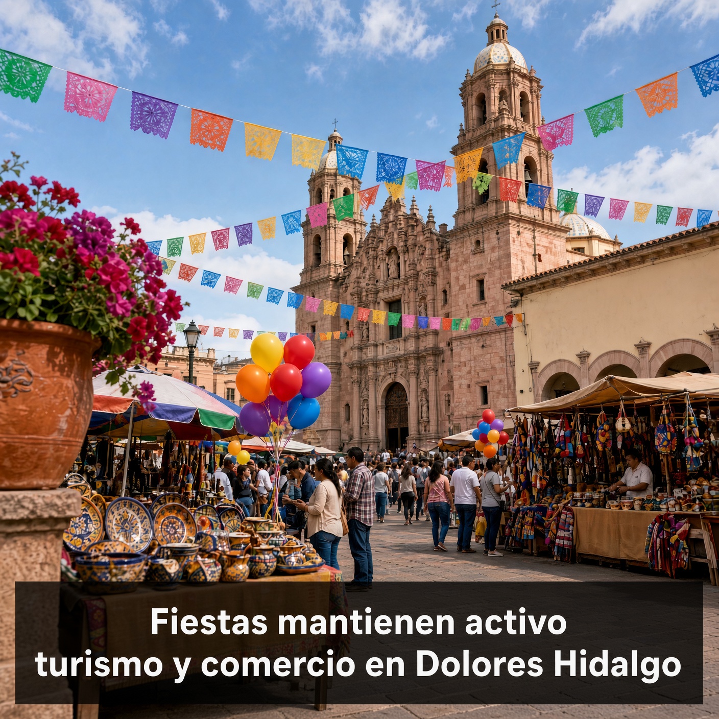 Fiestas mantienen activo turismo en Dolores Hidalgo