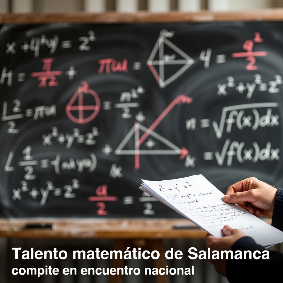 Talento matemático de Salamanca compite en encuentro nacional