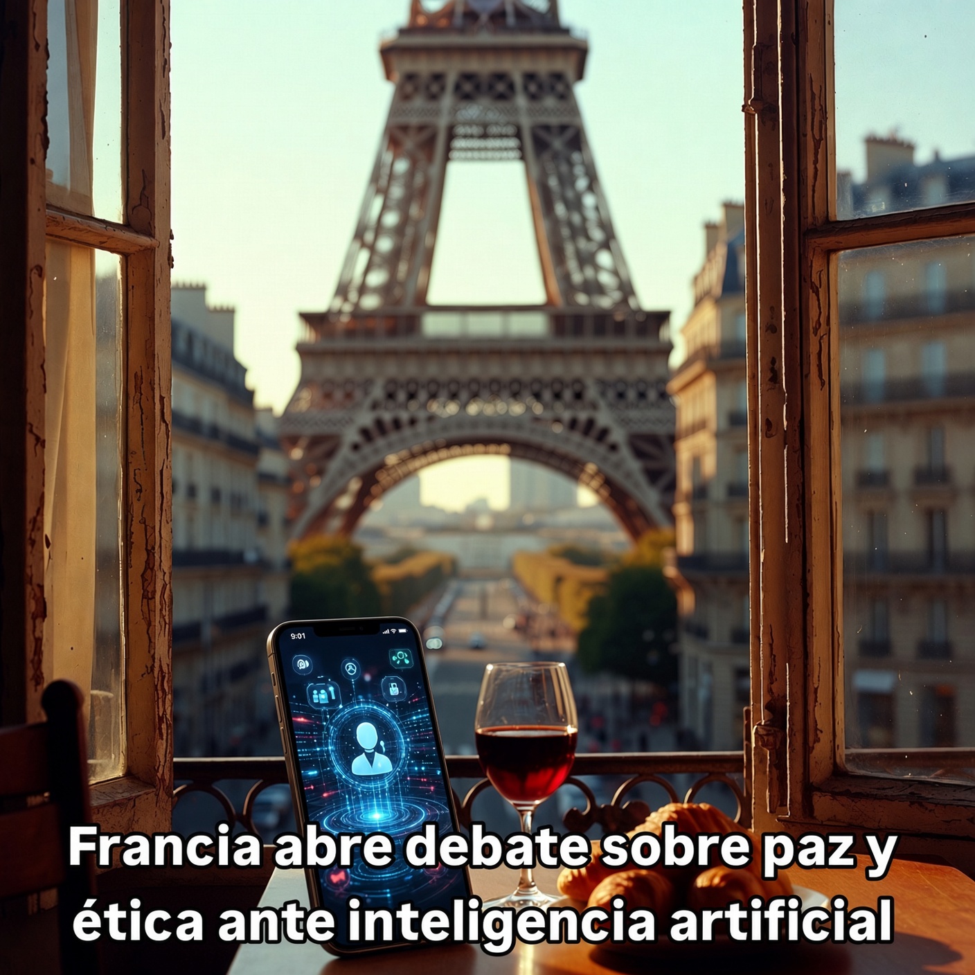 Francia abre debate sobre paz y ética ante inteligencia artificial