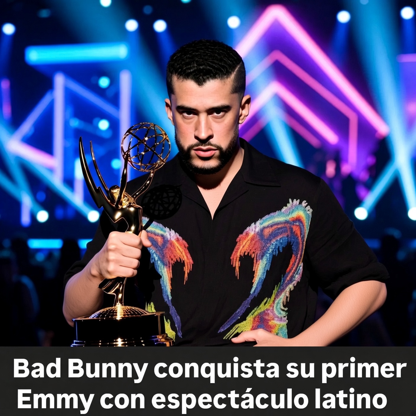 Bad Bunny gana su primer Emmy latino