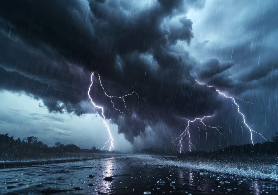 Frente frío y tormenta elevan riesgo de lluvias intensas