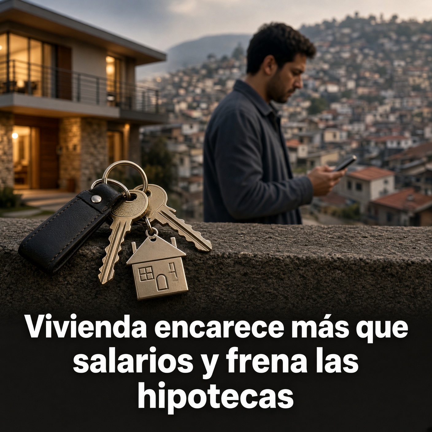 Vivienda encarece más que salarios y frena las hipotecas