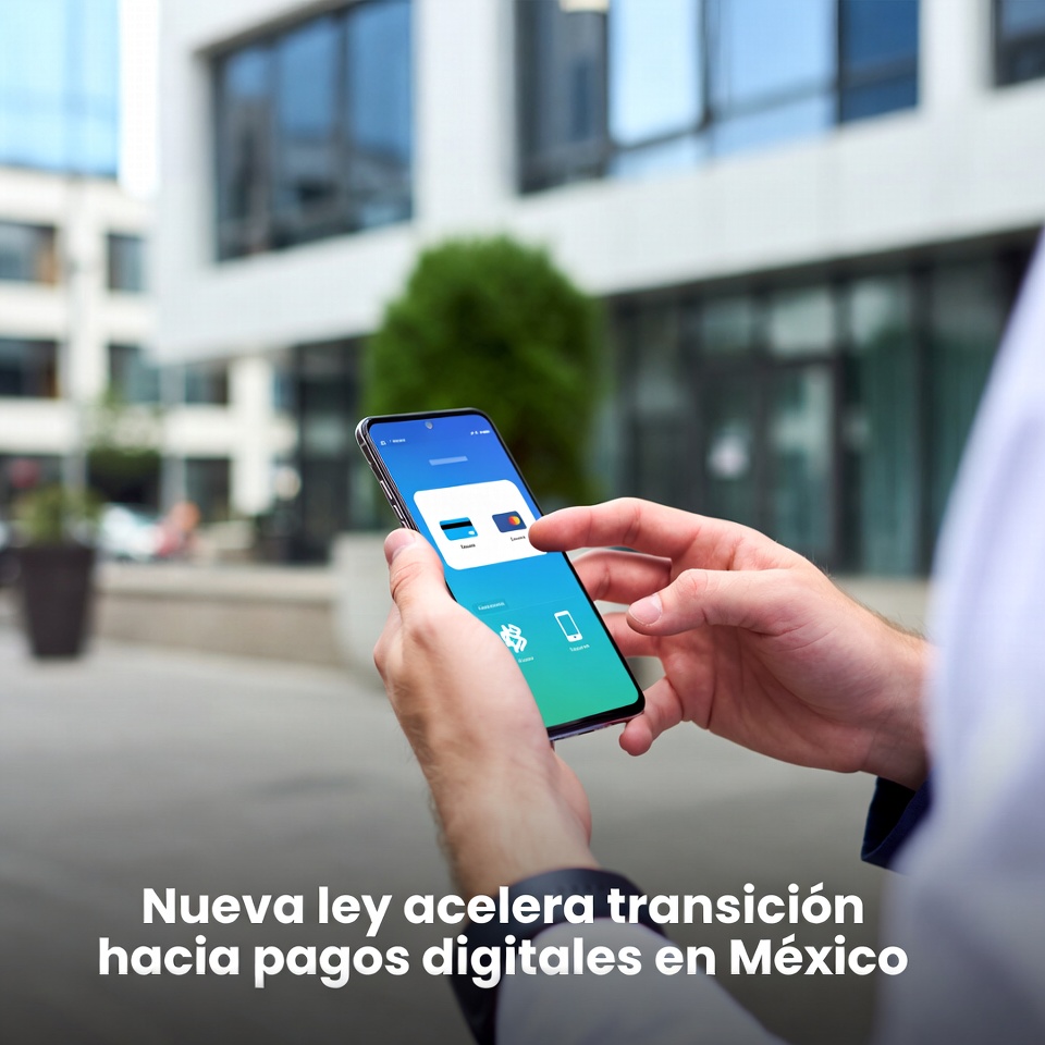 Nueva ley acelera transición hacia pagos digitales en México