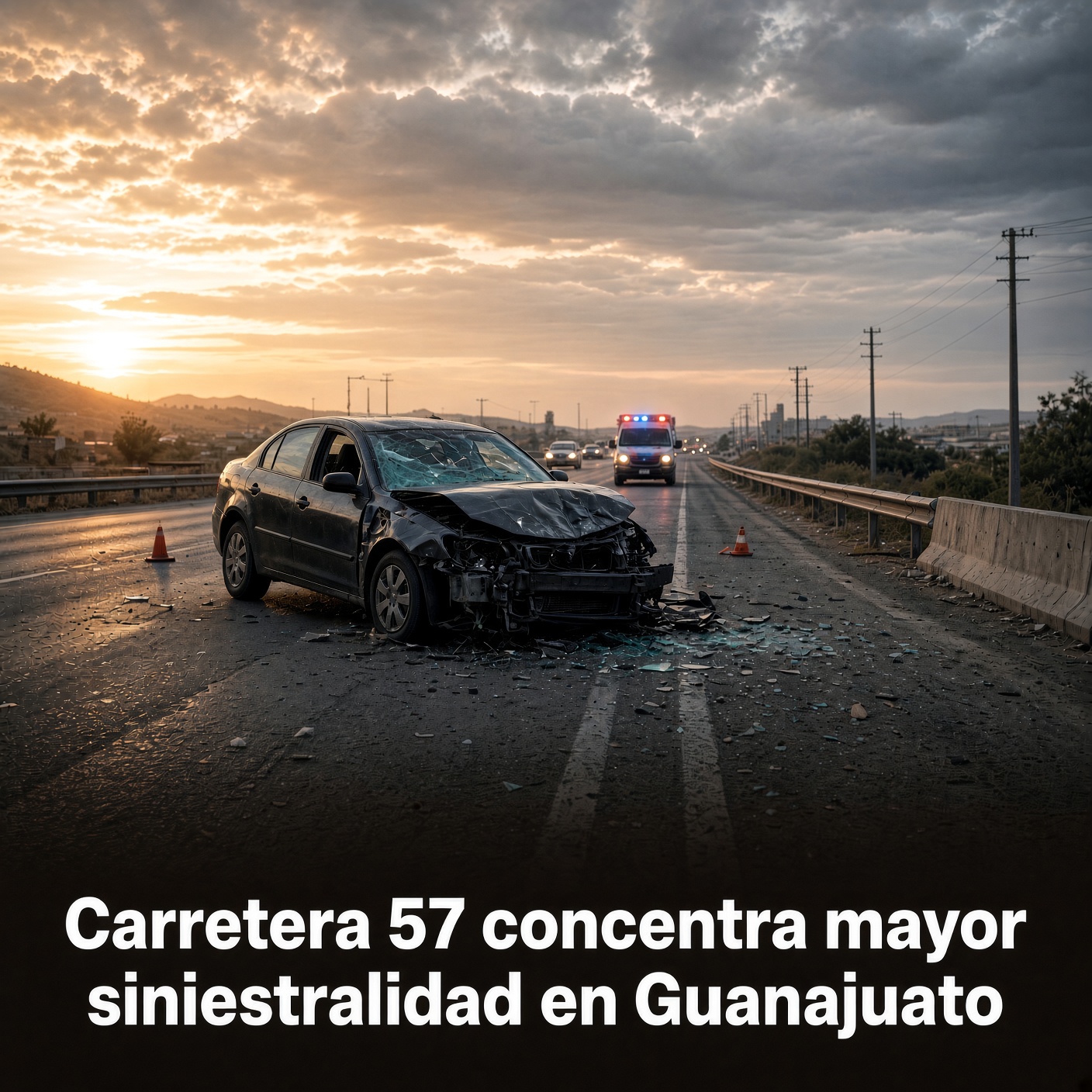 Carretera 57 concentra mayor siniestralidad en Guanajuato