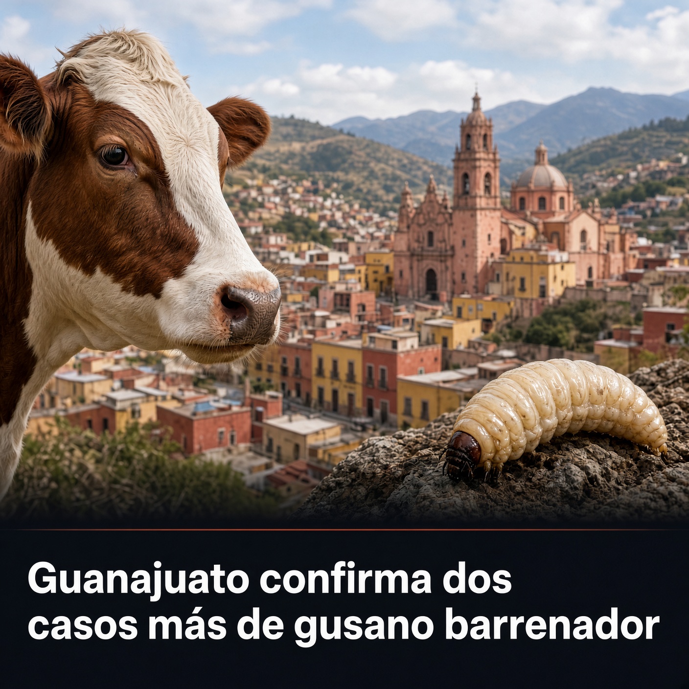 Guanajuato confirma dos casos más de gusano barrenador