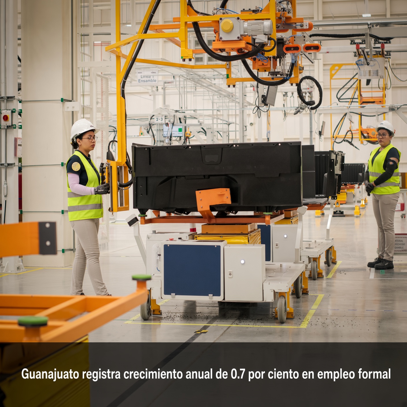 Guanajuato registra crecimiento anual de 0.7 por ciento en empleo formal