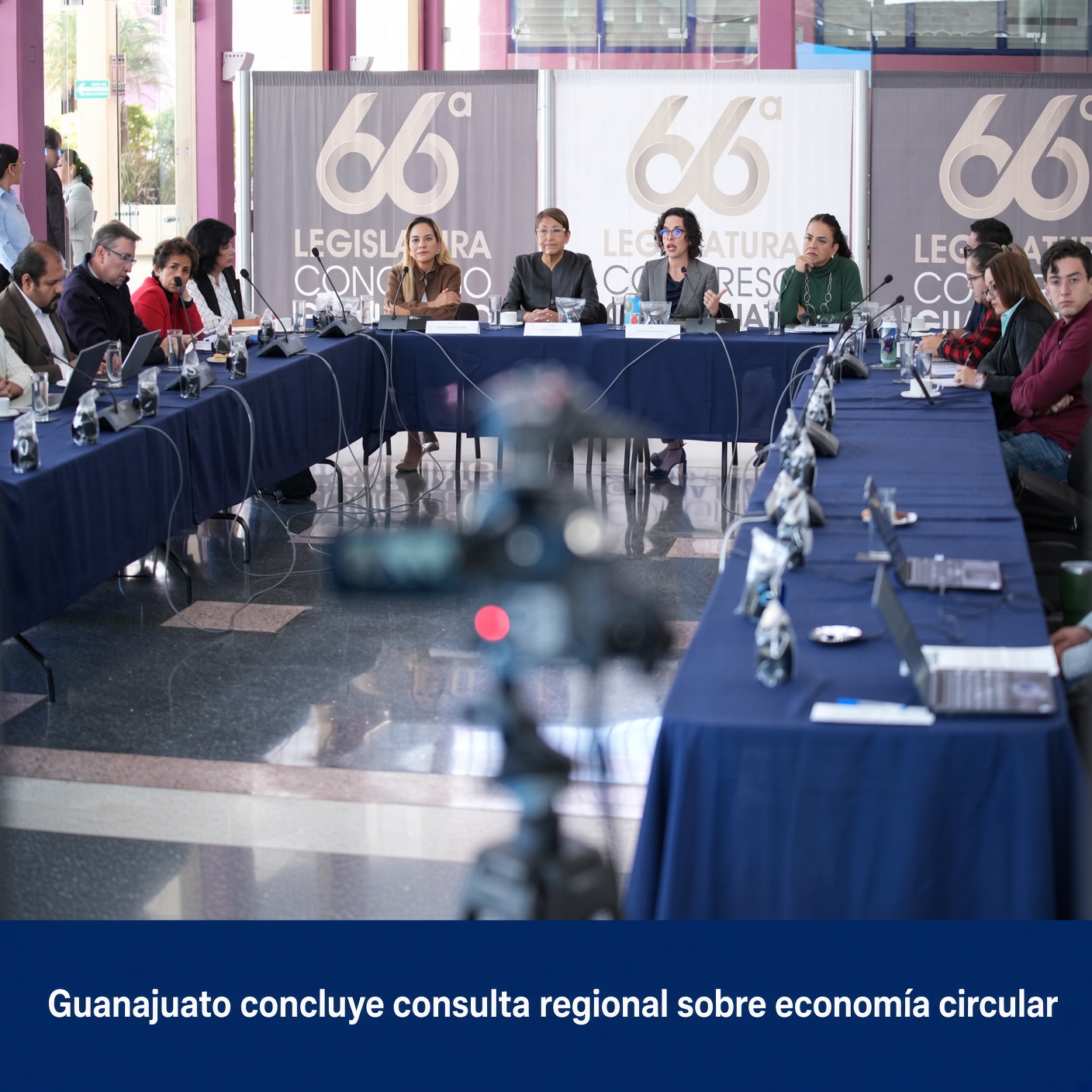 Guanajuato concluye consulta regional sobre economía circular