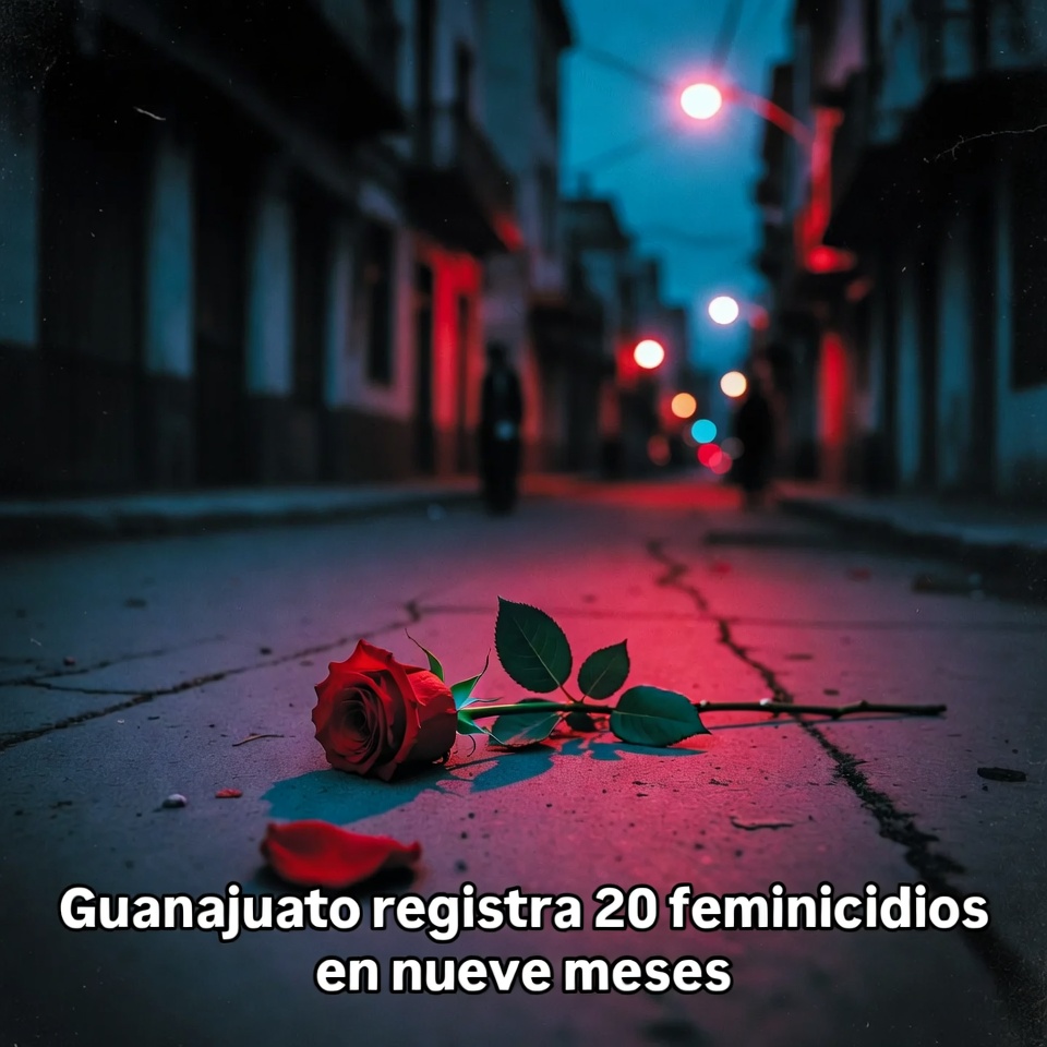 Guanajuato registra 20 feminicidios en nueve meses