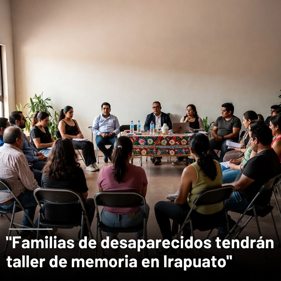 Familias de desaparecidos tendrán taller de memoria en Irapuato