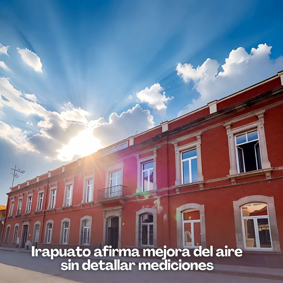 Irapuato afirma mejora del aire sin detallar mediciones