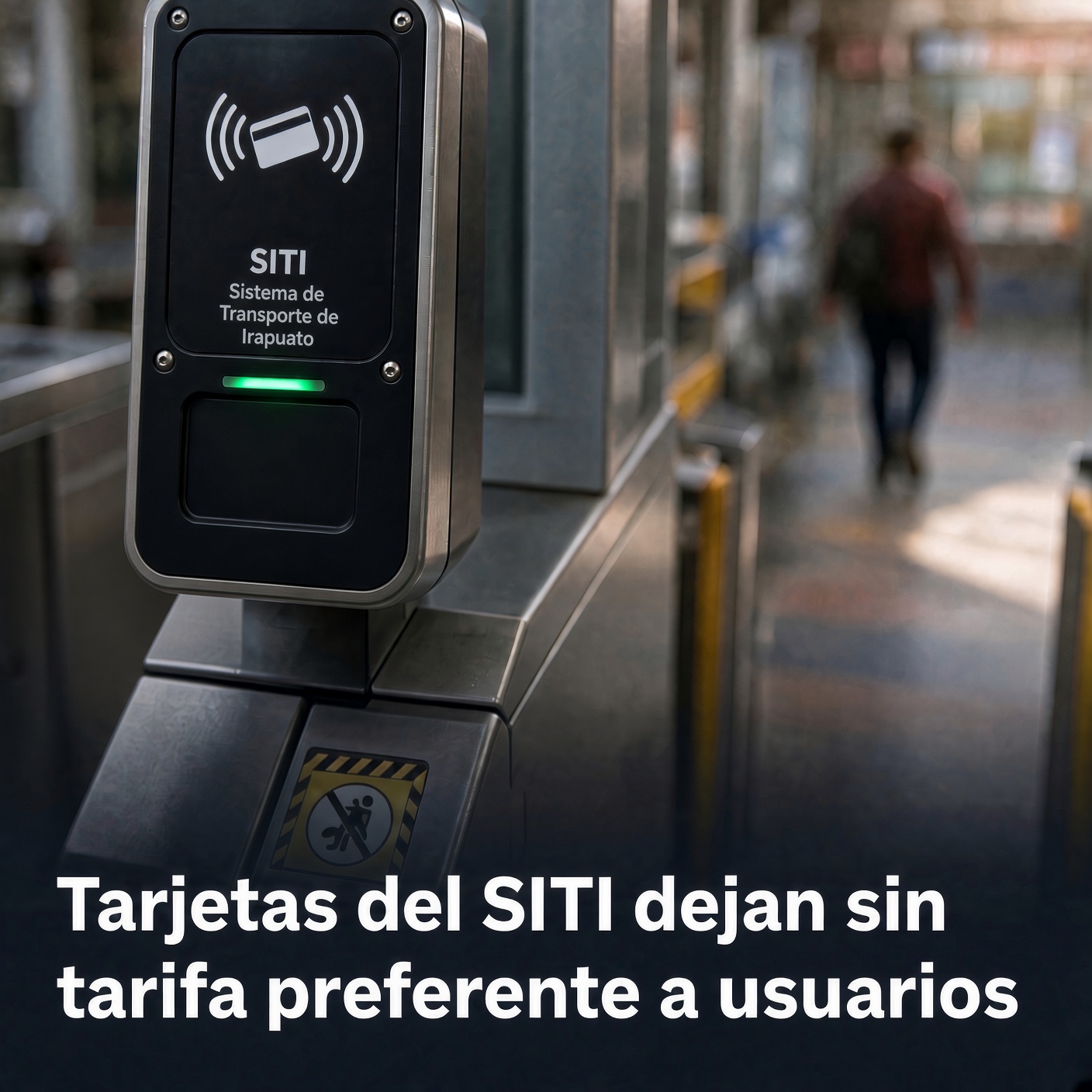 Tarjetas del SITI dejan sin tarifa preferente a usuarios