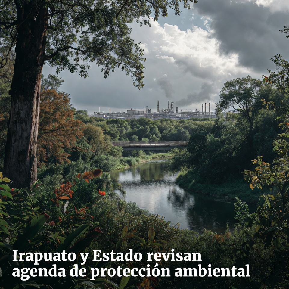 Irapuato y Estado revisan agenda de protección ambiental
