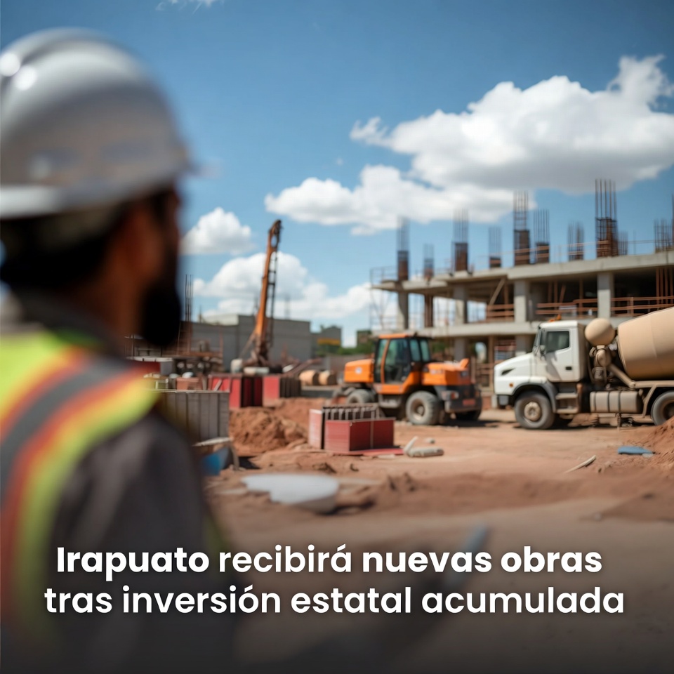 Irapuato recibirá nuevas obras tras inversión estatal acumulada