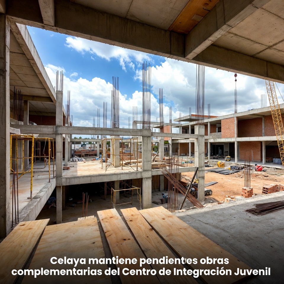 Celaya mantiene pendientes obras complementarias del Centro de Integración Juvenil