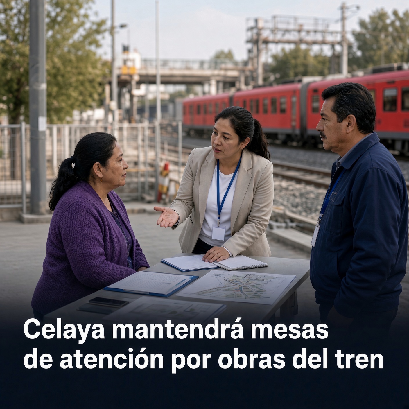 Celaya mantendrá mesas de atención por obras del tren