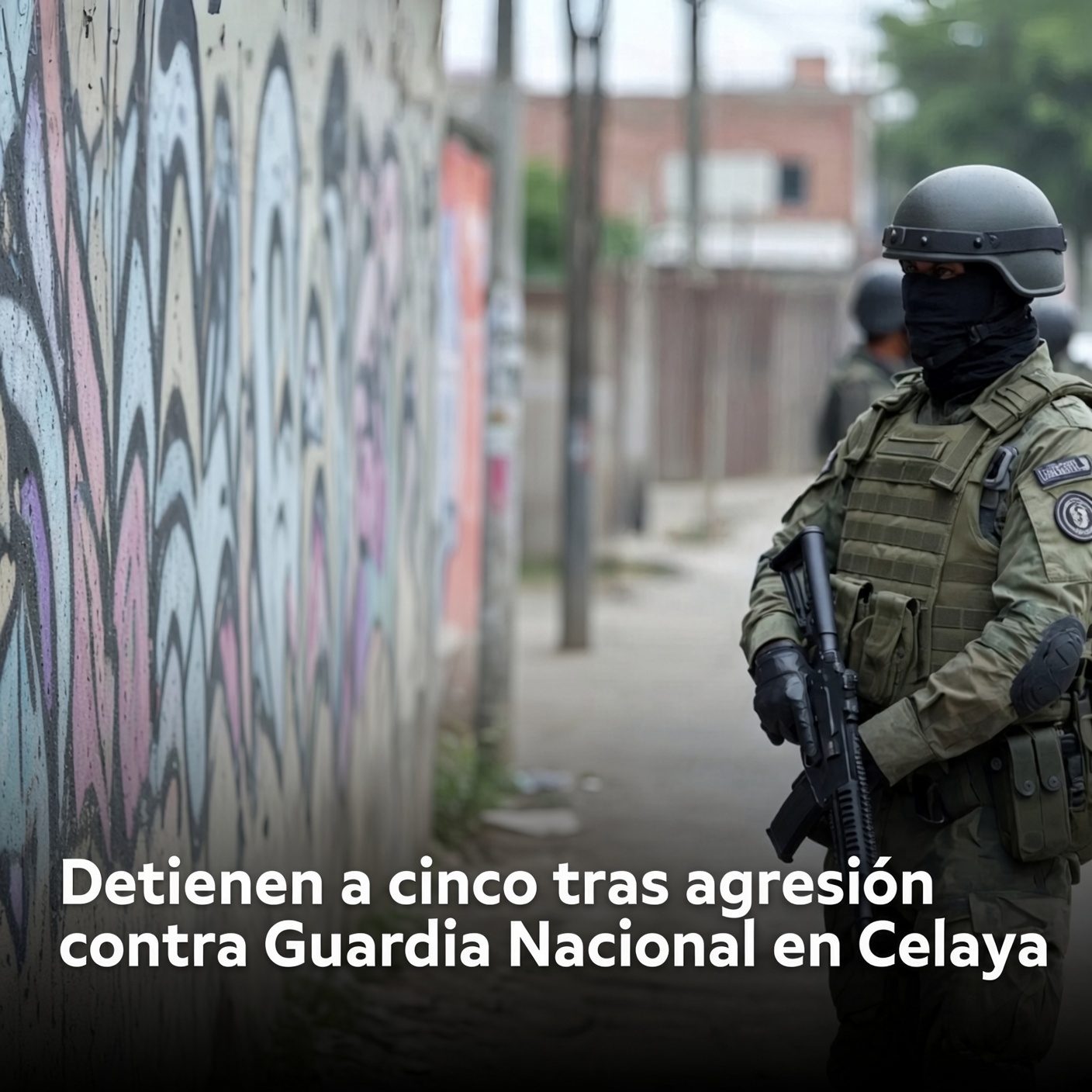 Detienen a cinco tras agresión contra Guardia Nacional en Celaya