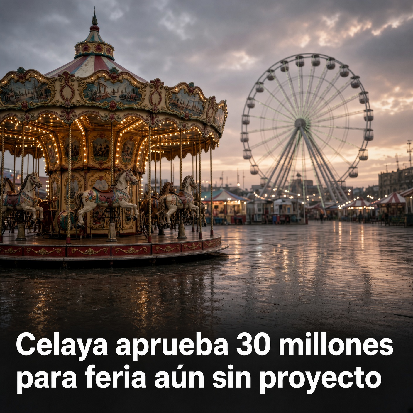 Celaya aprueba 30 millones para feria aún sin proyecto