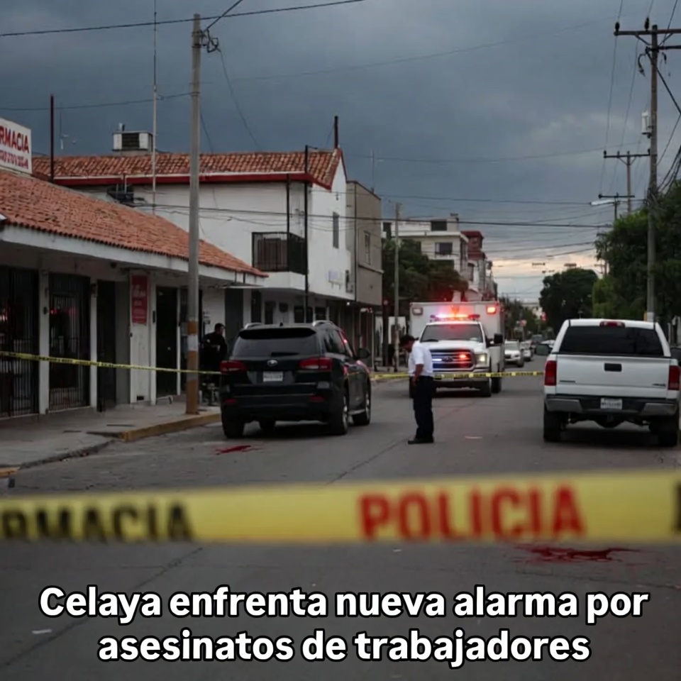 Celaya enfrenta nueva alarma por asesinatos de trabajadores