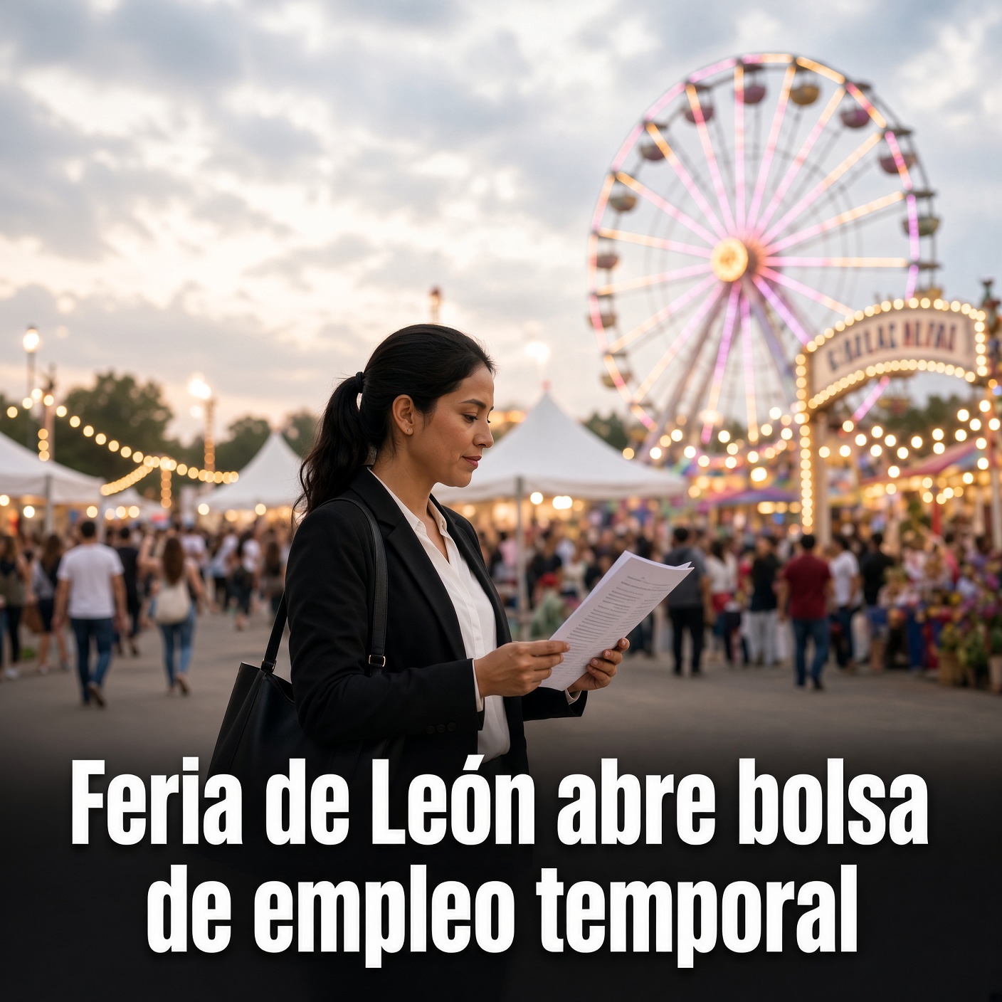 Feria de León abre bolsa de empleo temporal