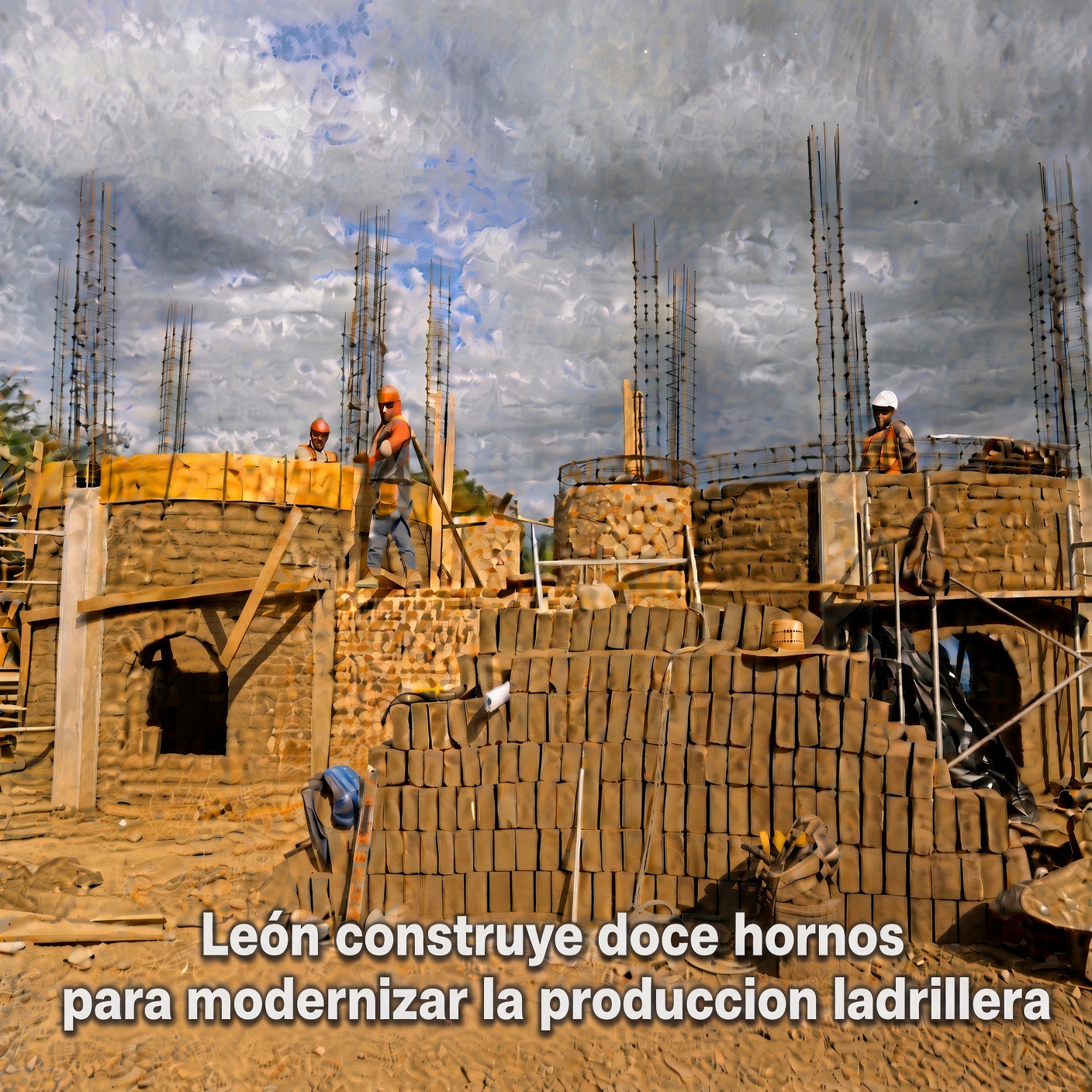 León construye doce hornos para modernizar la producción ladrillera