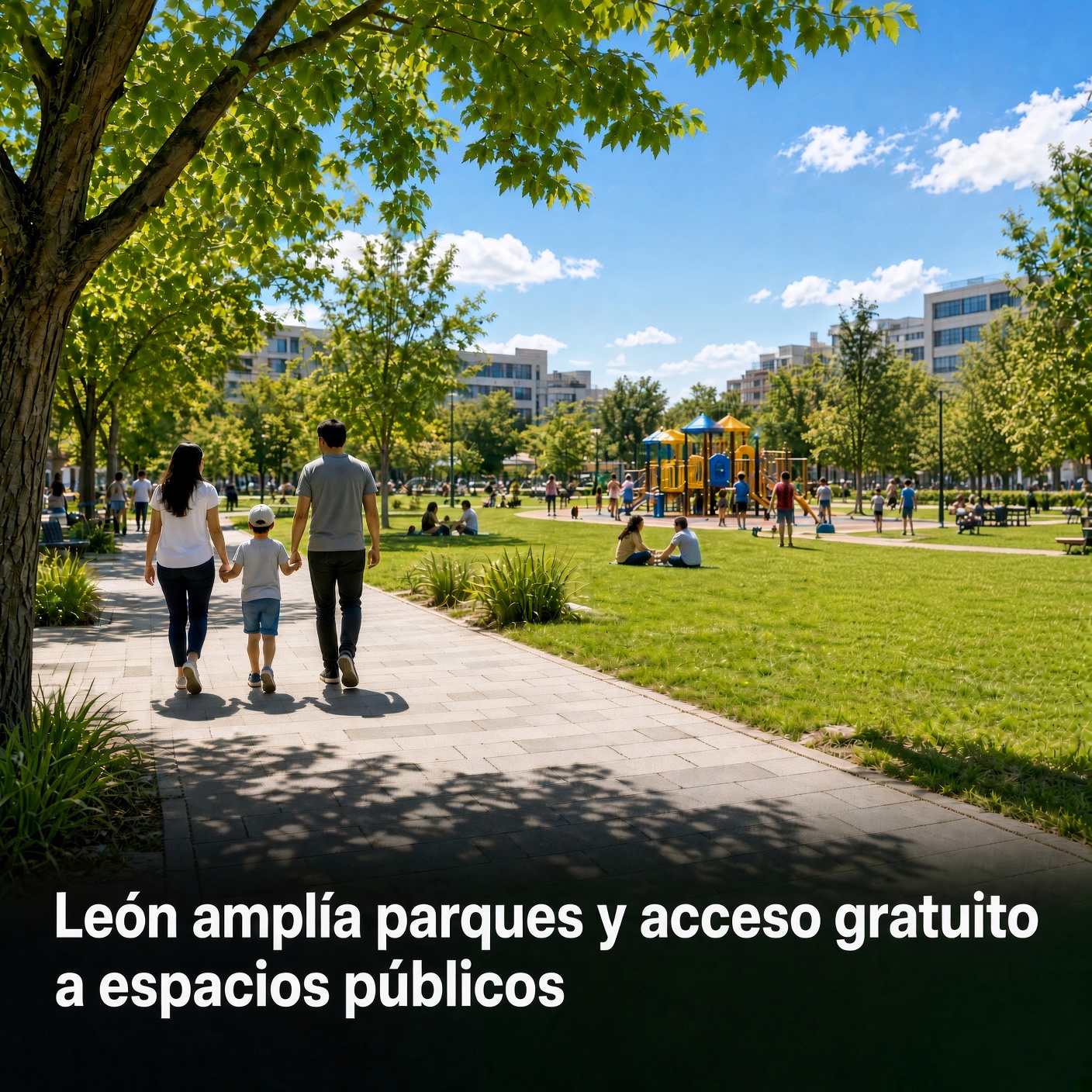 León amplía parques y acceso gratuito a espacios públicos