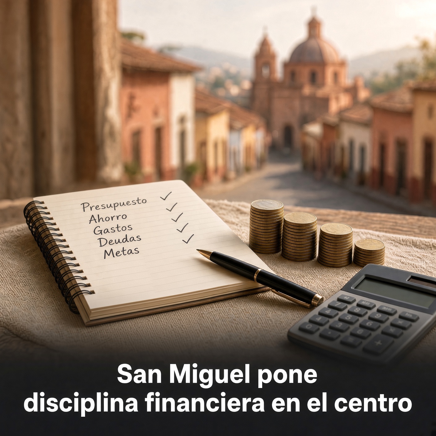 San Miguel pone disciplina financiera en el centro