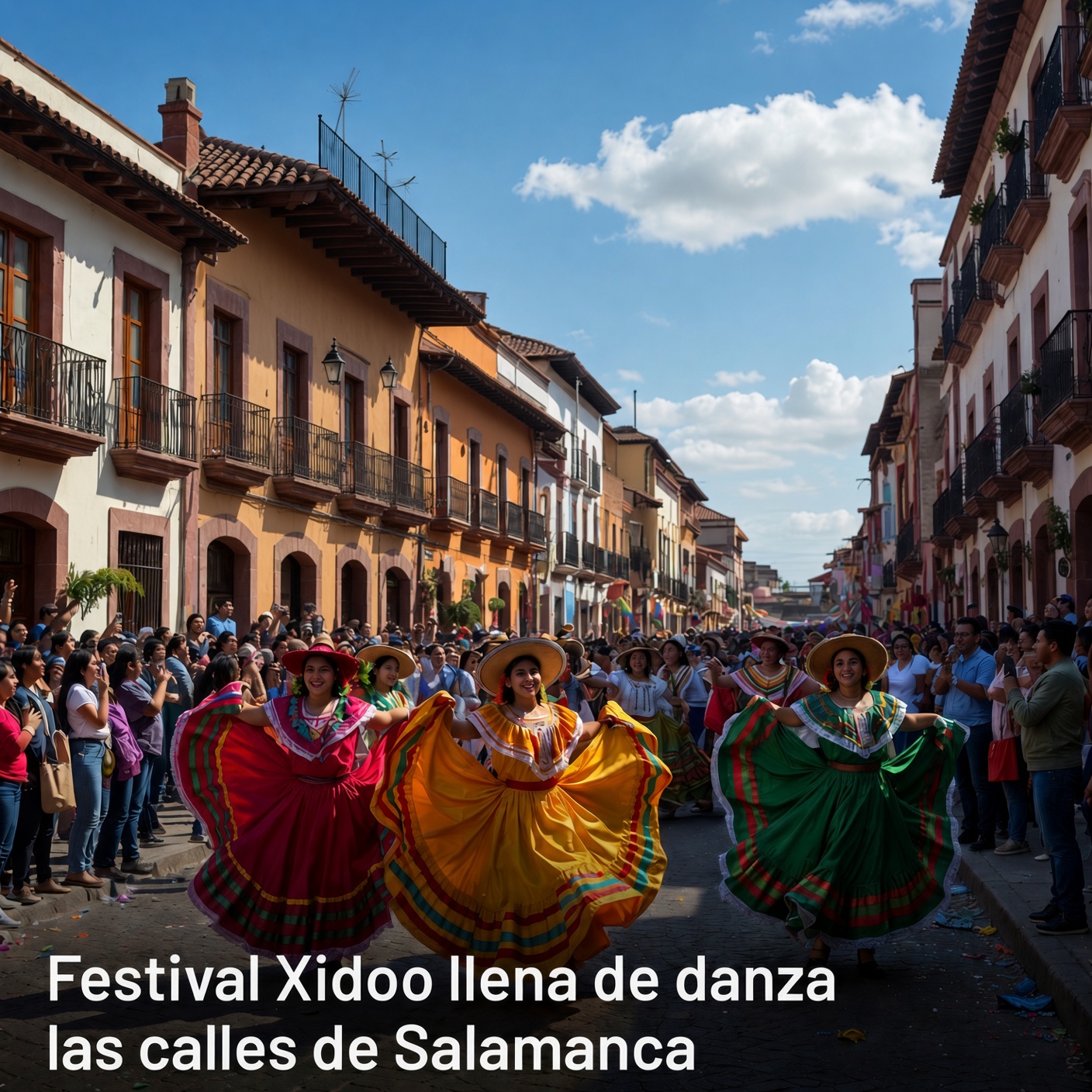 Festival Xidoo llena de danza las calles de Salamanca