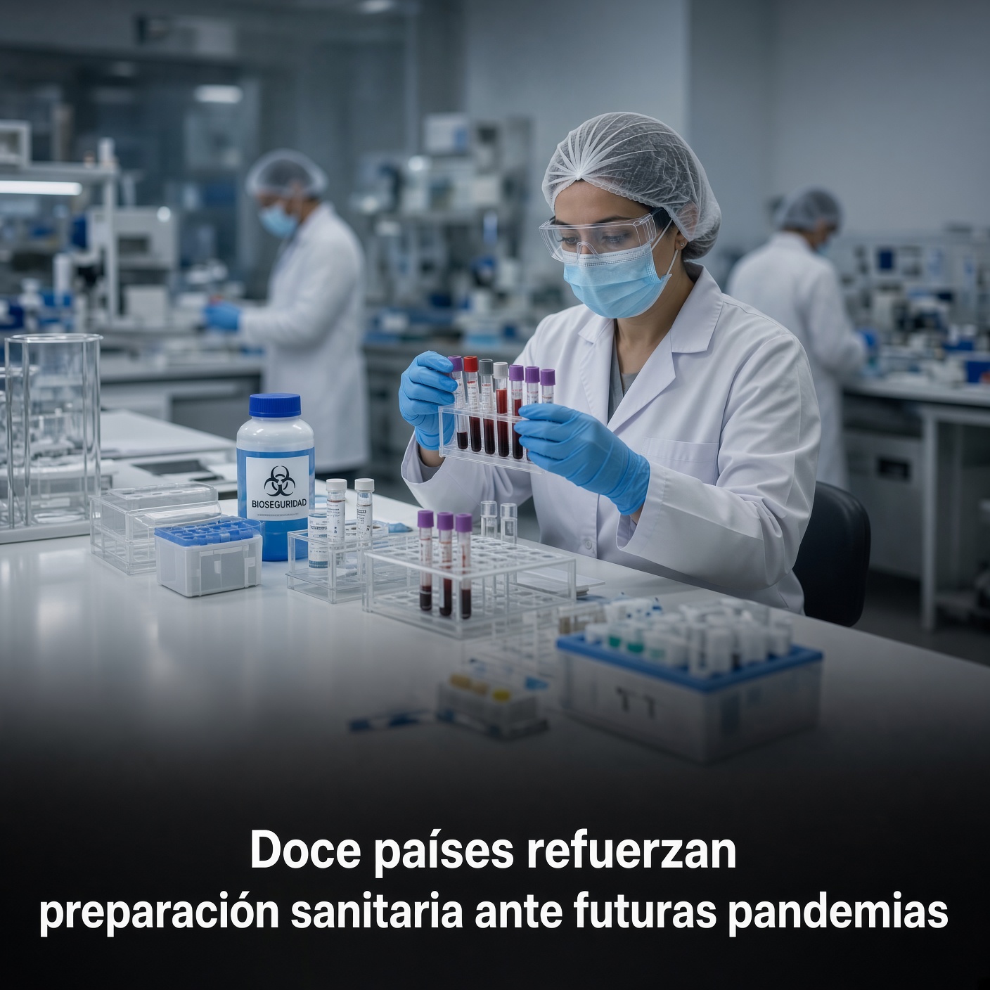 Doce países refuerzan preparación sanitaria ante futuras pandemias