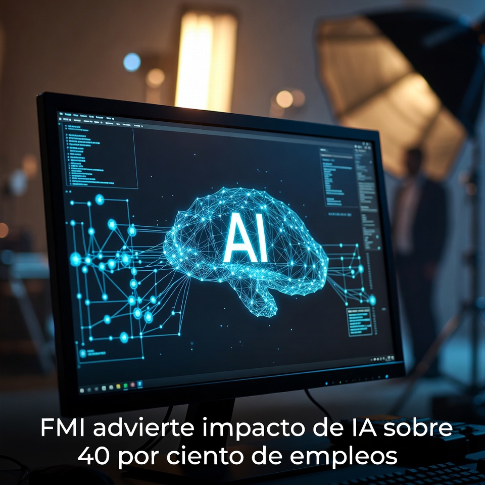 FMI advierte impacto de IA sobre 40 por ciento de empleos